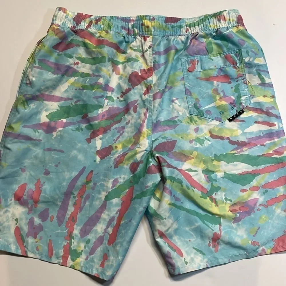 Neff men’s multicolor boardshorts. Size L.
